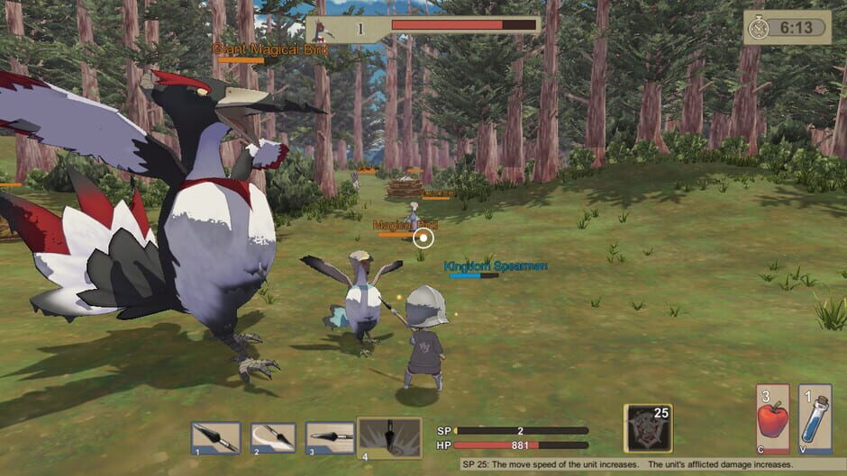 Capture de Fantasy Versus