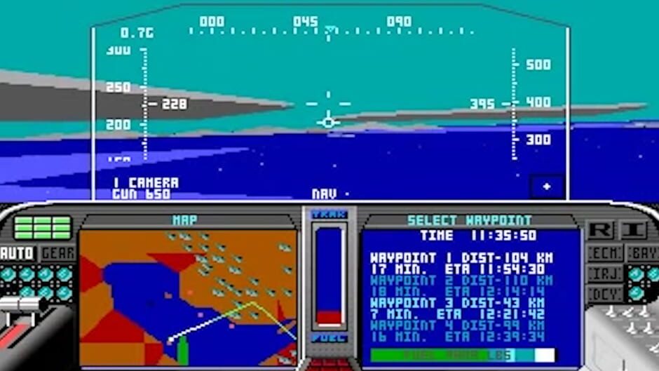 Capture de F-19 Stealth Fighter
