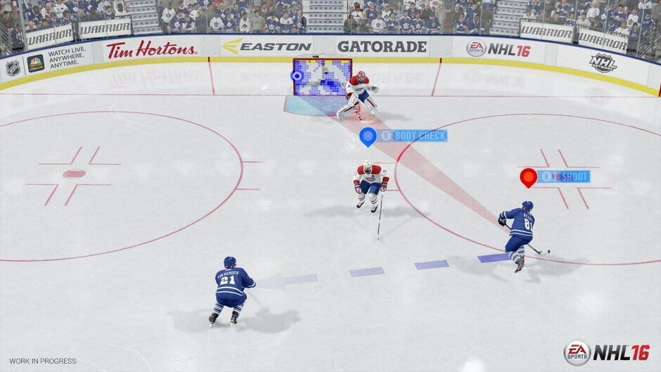 Capture de NHL 16