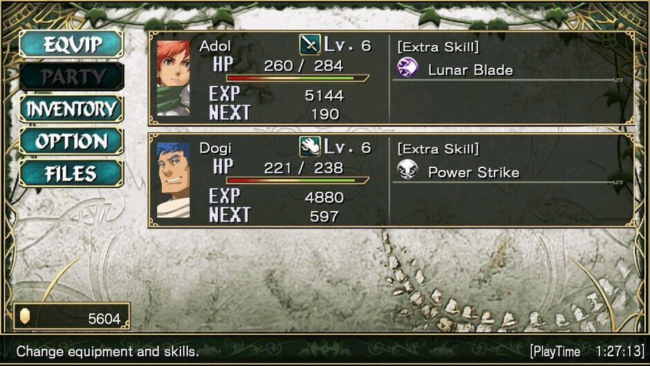 Capture de Ys Seven