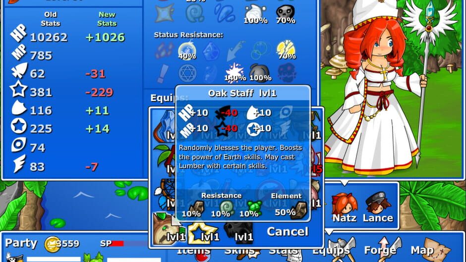 Capture d’Epic Battle Fantasy 4