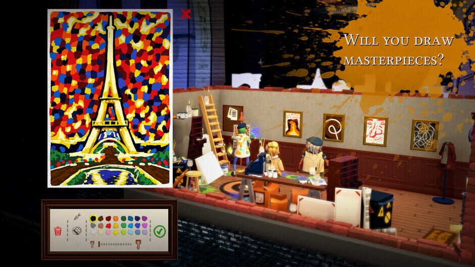 Capture de Passpartout: The Starving Artist
