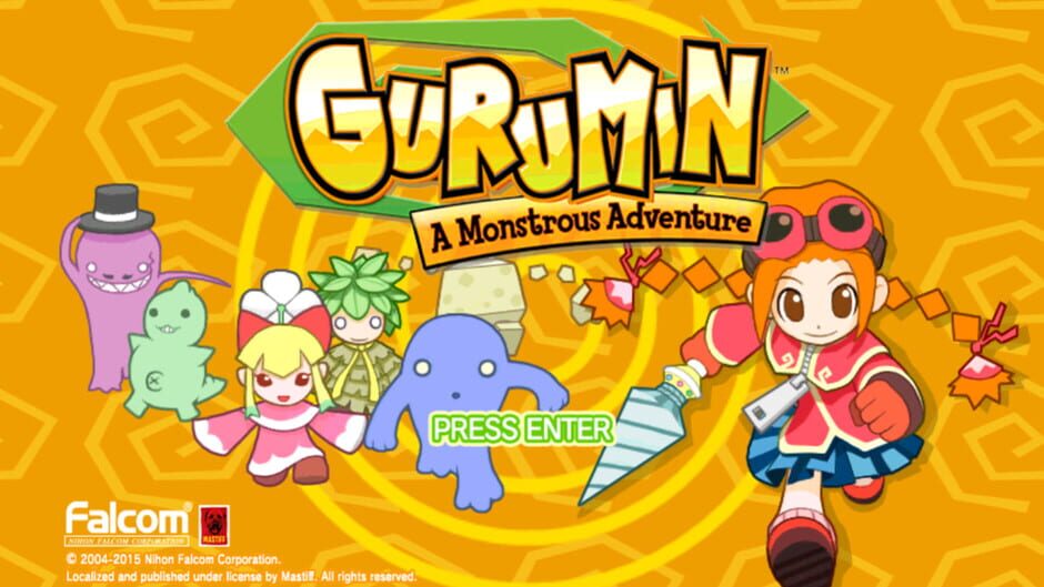 Capture de Gurumin: A Monstrous Adventure