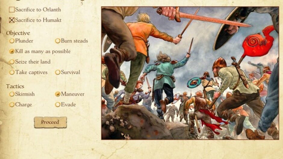 Capture de King of Dragon Pass