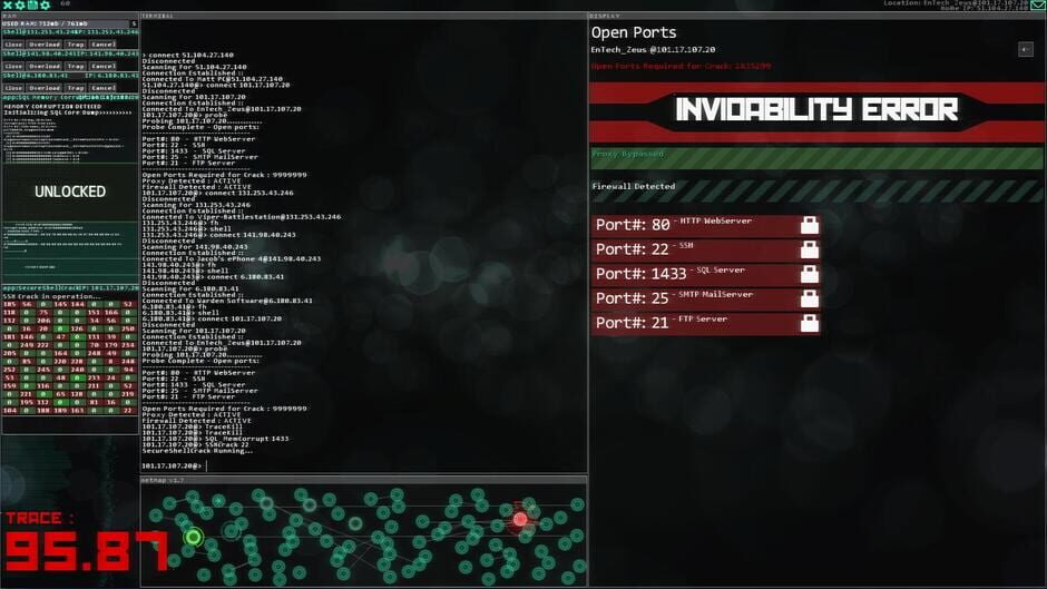 Capture de Hacknet
