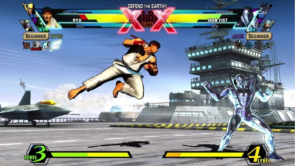 Capture d’Ultimate Marvel vs. Capcom 3