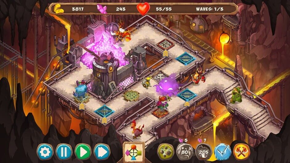 Capture de Gnumz: Masters of Defense