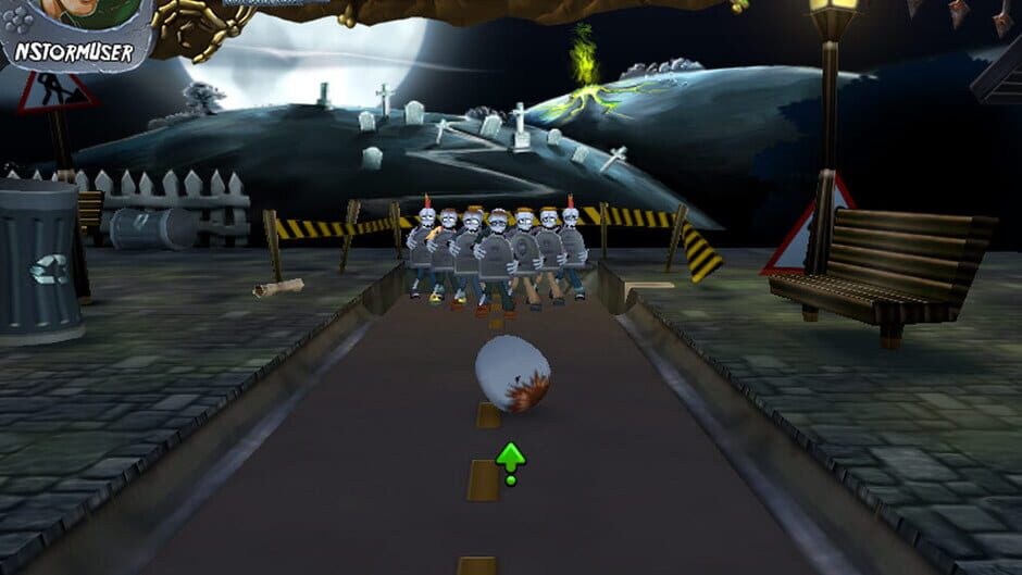 Capture de Zombie Bowl-O-Rama