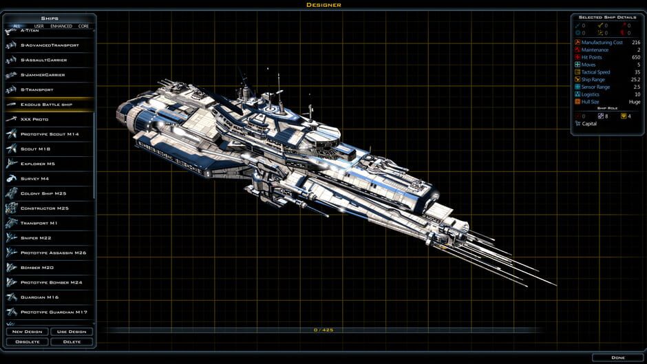 Capture de Galactic Civilizations III