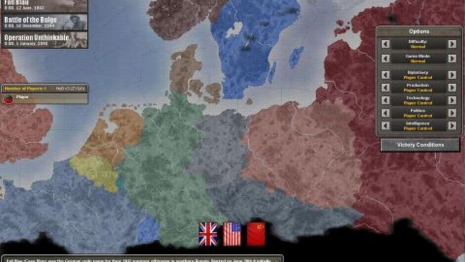 Capture de Hearts of Iron III