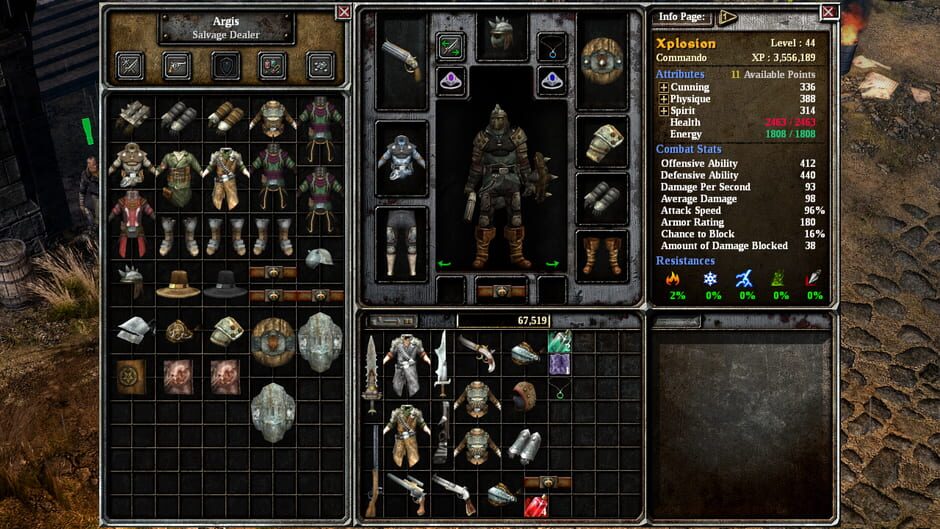 Capture de Grim Dawn