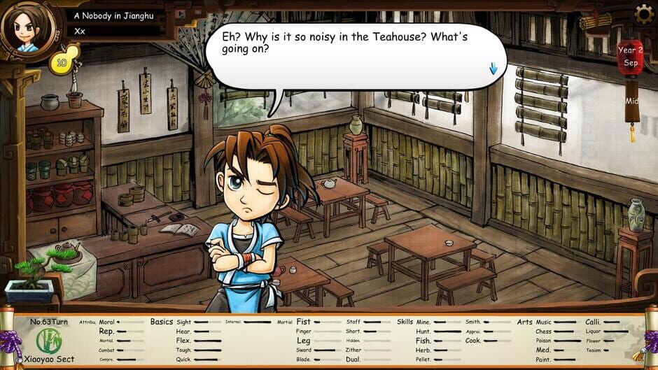 Capture de Tale of Wuxia