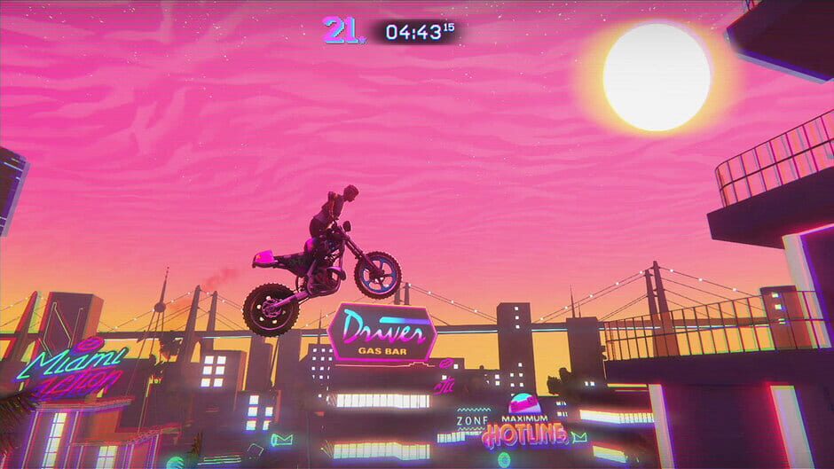 Capture de Trials of the Blood Dragon