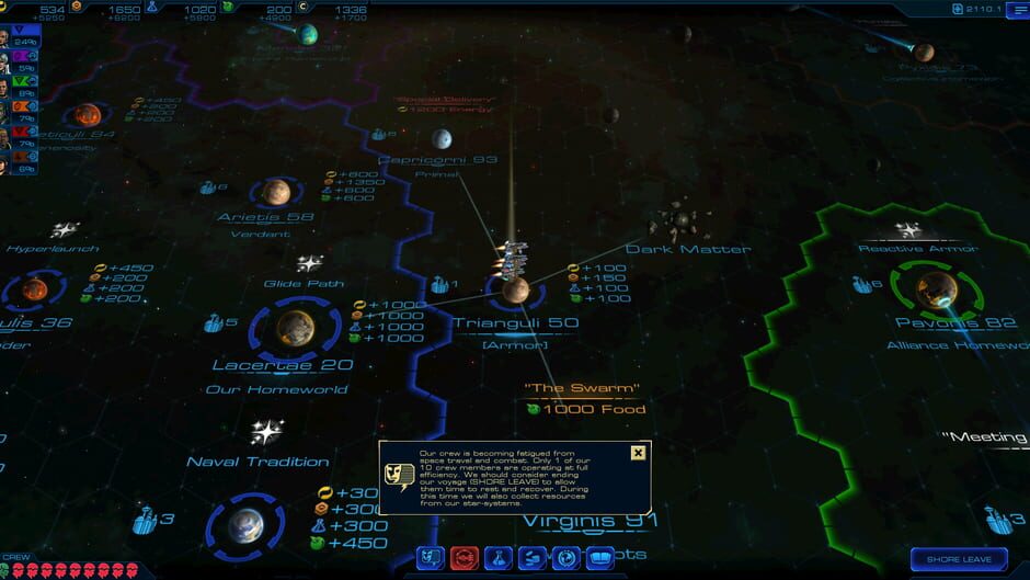 Capture de Sid Meier's Starships