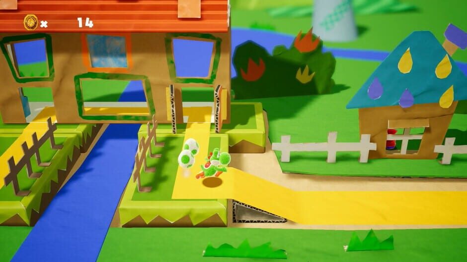 Capture de Yoshi's Crafted World