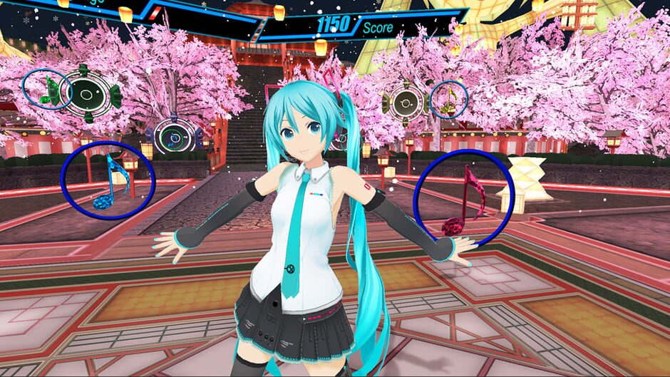 Capture de Hatsune Miku VR