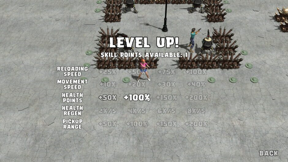 Capture de Yet Another Zombie Defense HD