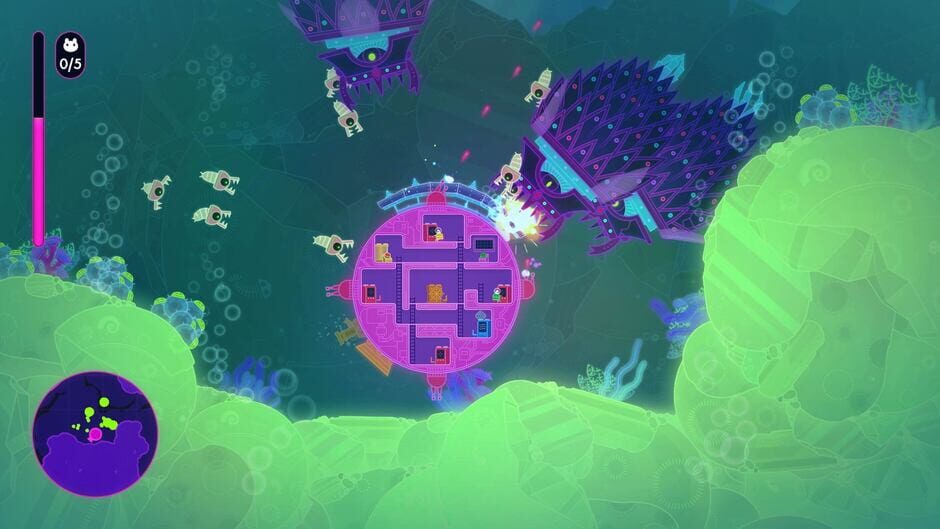 Capture de Lovers in a Dangerous Spacetime
