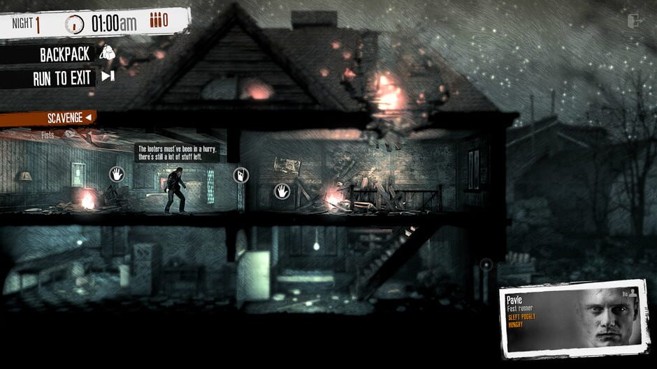 Capture de This War of Mine