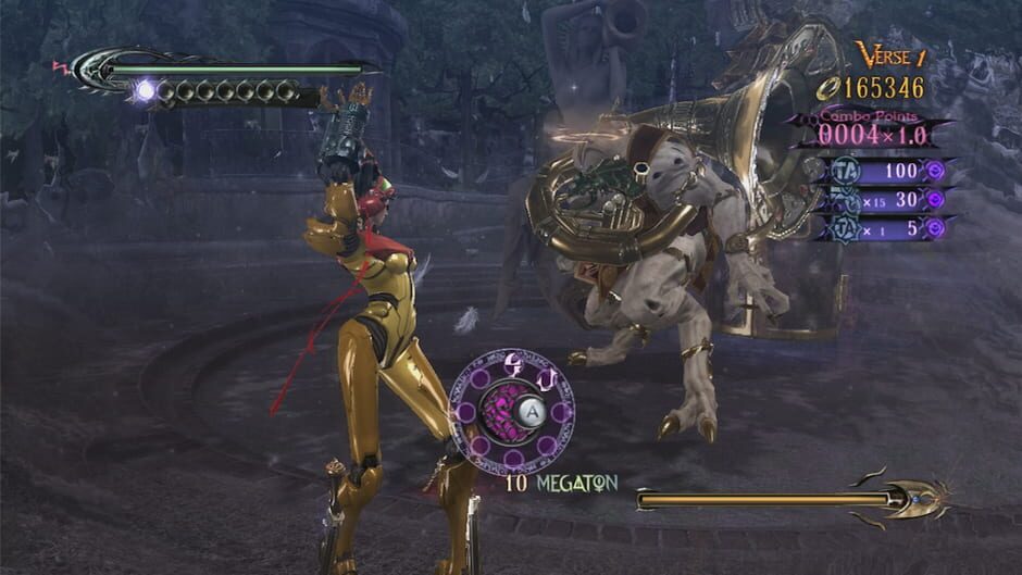 Capture de Bayonetta