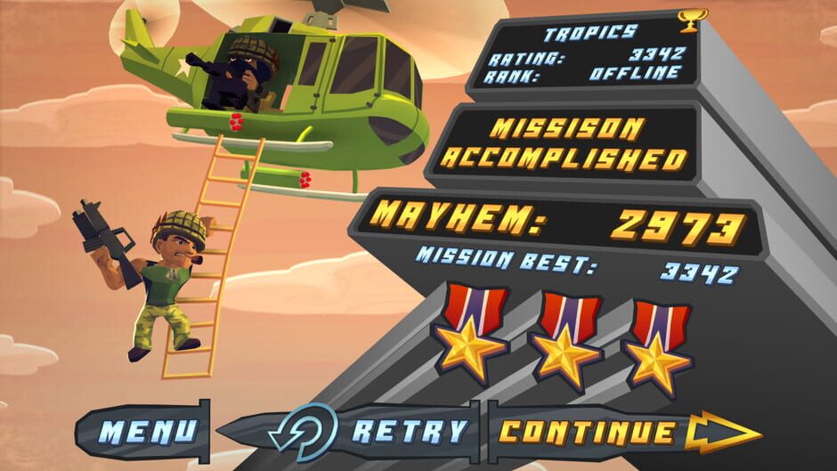 Capture de Major Mayhem
