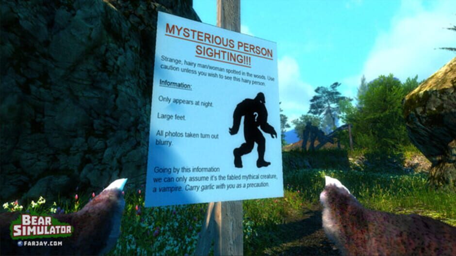 Capture de Bear Simulator