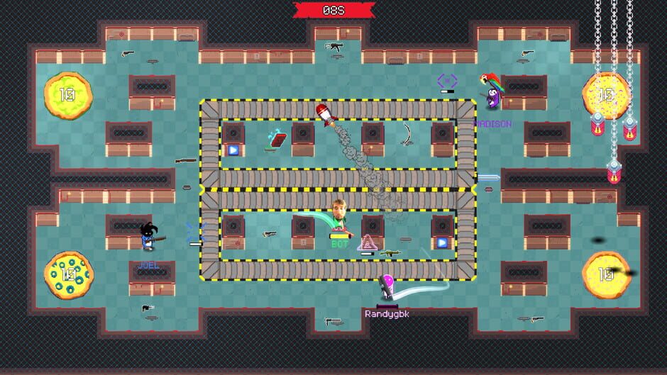Capture de Battlesloths 2025: The Great Pizza Wars
