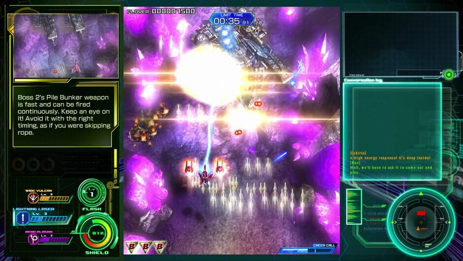 Capture de Raiden V: Director's Cut