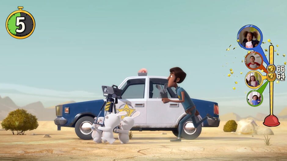 Capture de Rabbids Invasion: The Interactive TV Show