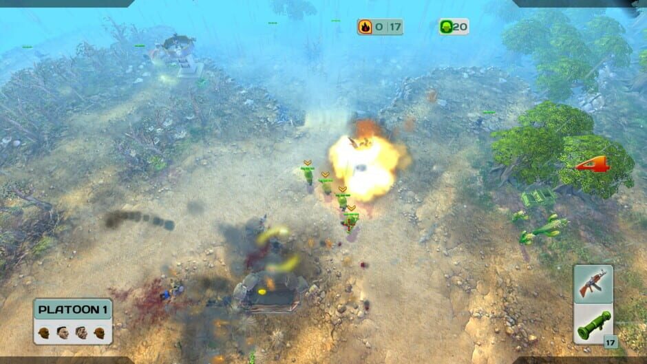 Capture de Cannon Fodder 3