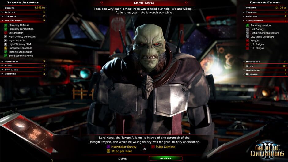 Capture de Galactic Civilizations III