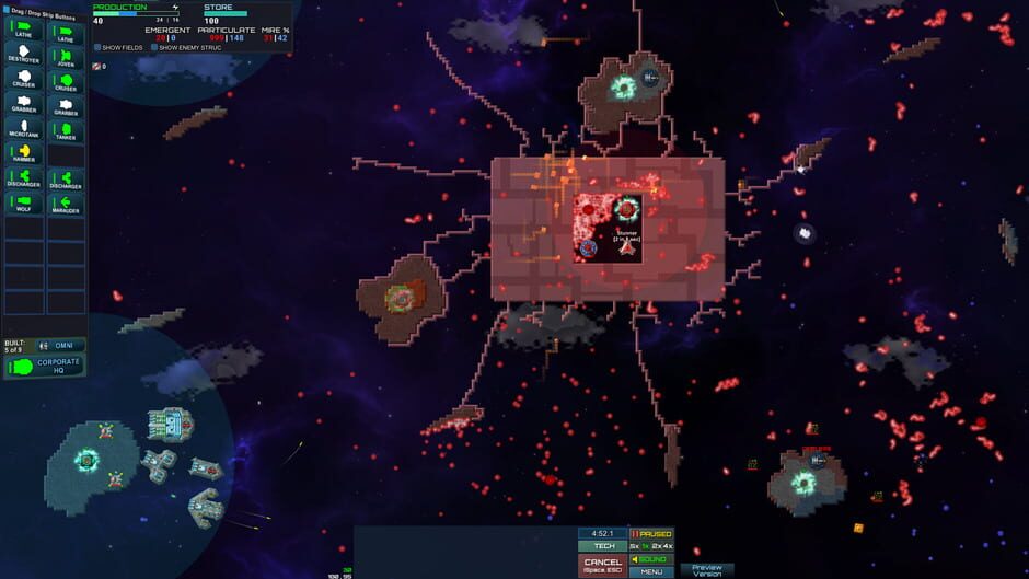 Capture de Particle Fleet: Emergence
