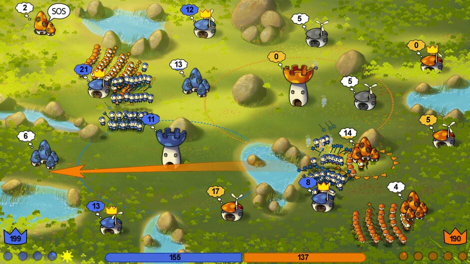 Capture de Mushroom Wars