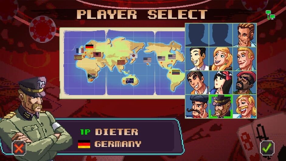 Capture de Super Blackjack Battle 2 Turbo Edition - The Card Warriors