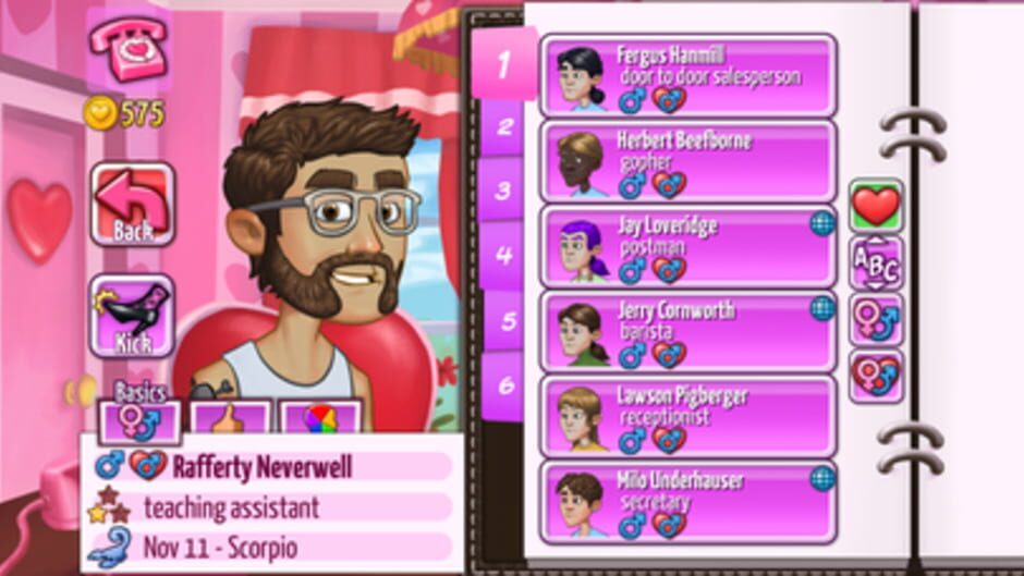 Capture de Kitty Powers' Matchmaker