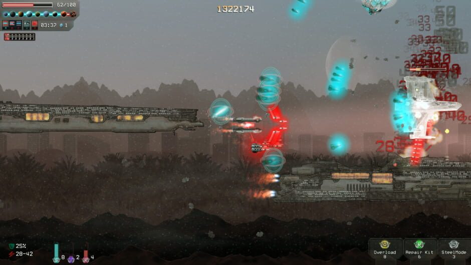Capture de Steel Rain X