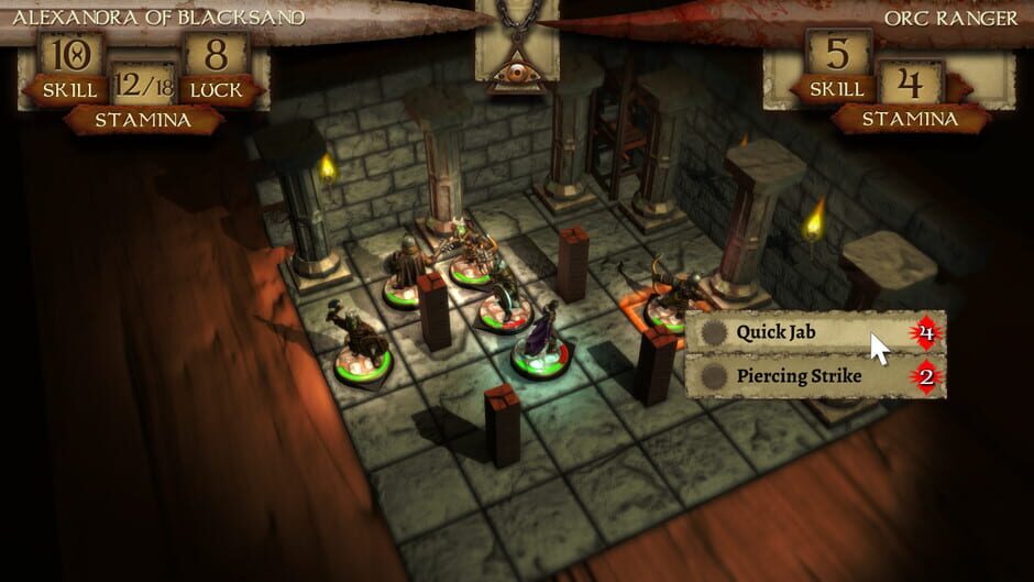Capture de The Warlock of Firetop Mountain