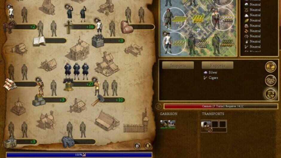 Capture de Sid Meier's Civilization IV: Colonization