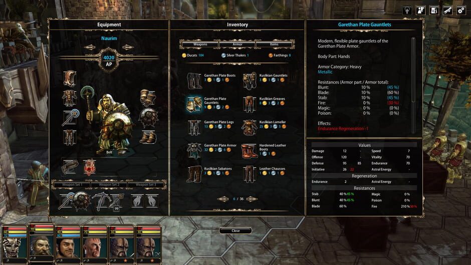 Capture de Blackguards 2