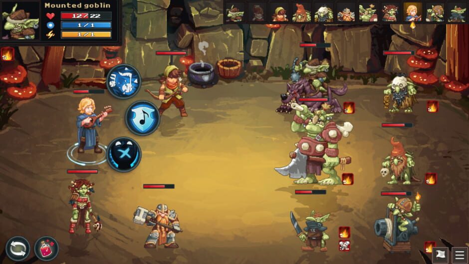 Capture de Dungeon Rushers