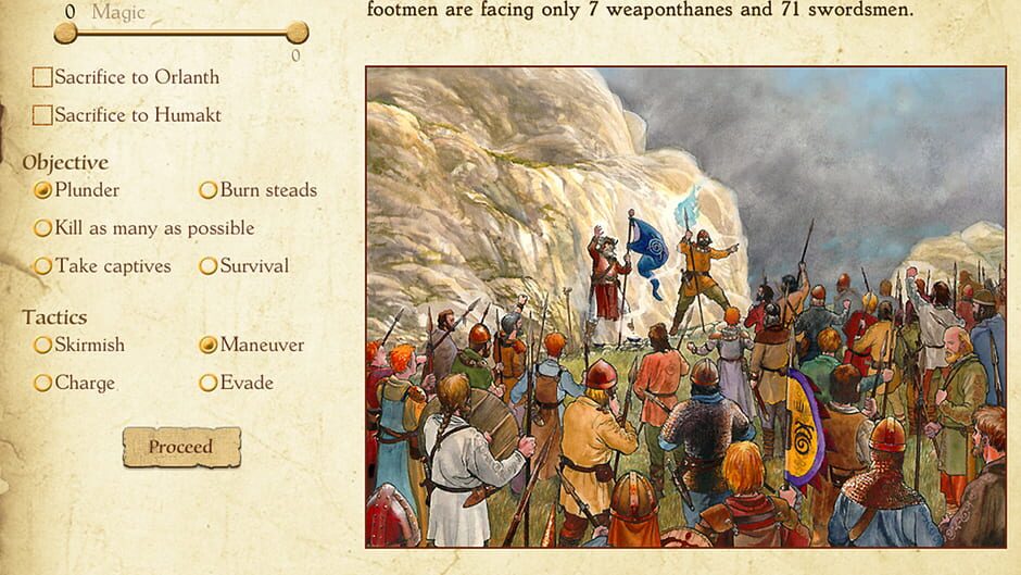 Capture de King of Dragon Pass