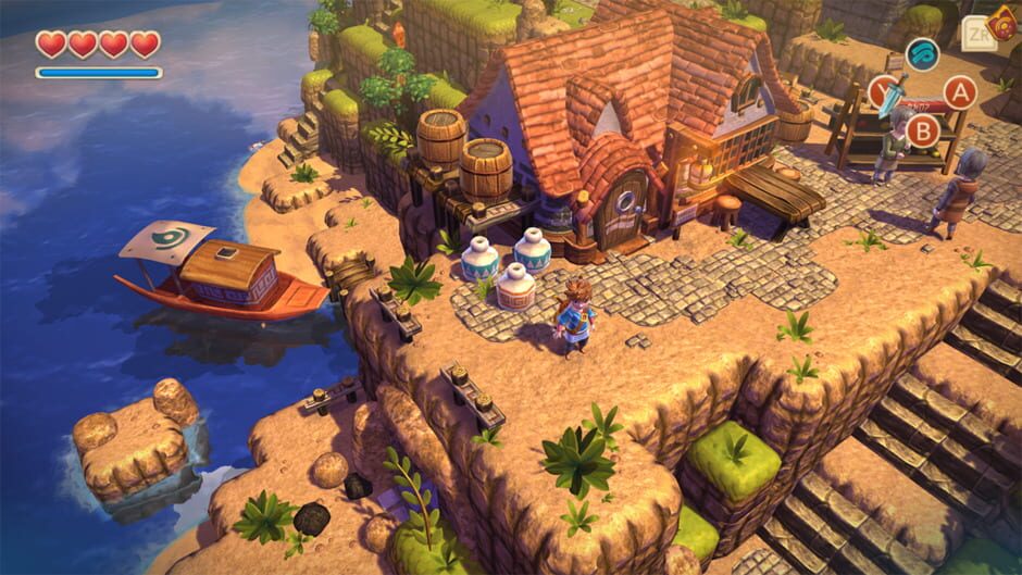Capture d’Oceanhorn: Monster of Uncharted Seas