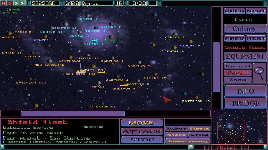 Capture d’Imperium Galactica