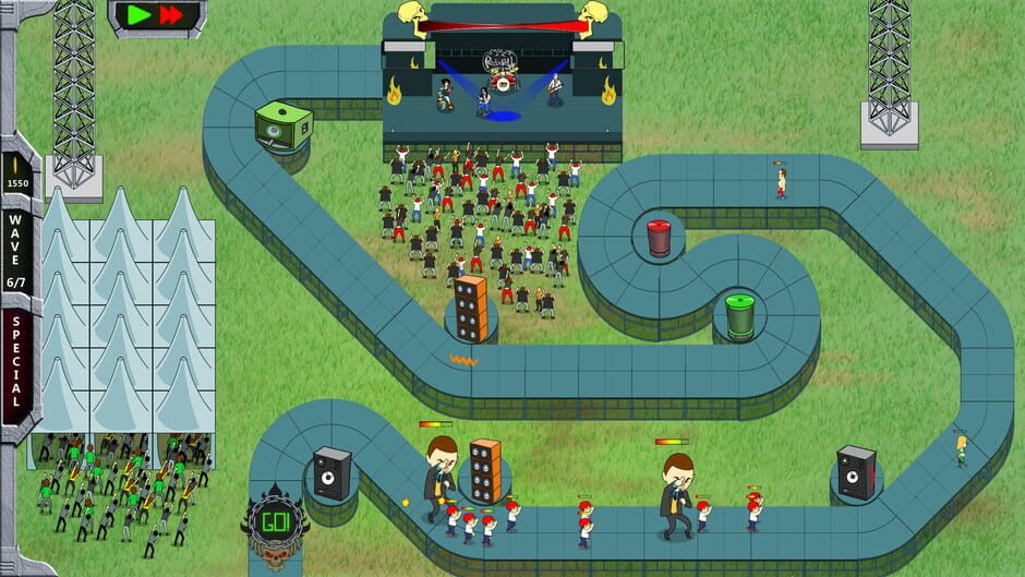 Capture de Rock 'N' Roll Defense