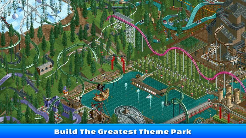 Capture de RollerCoaster Tycoon Classic