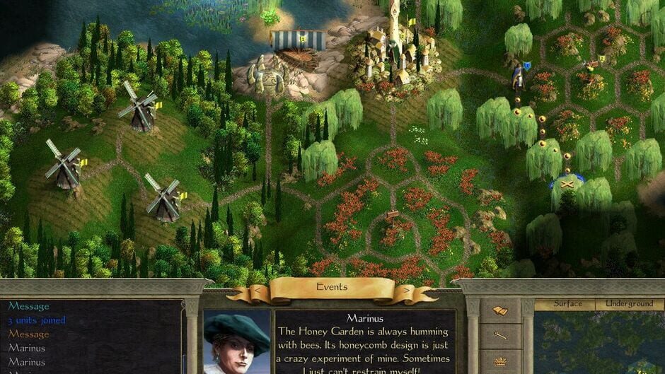 Capture d’Age of Wonders II: The Wizard's Throne