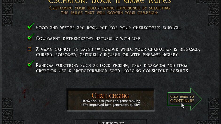 Capture d’Eschalon: Book II