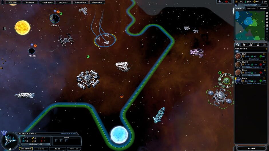 Capture de Galactic Civilizations III