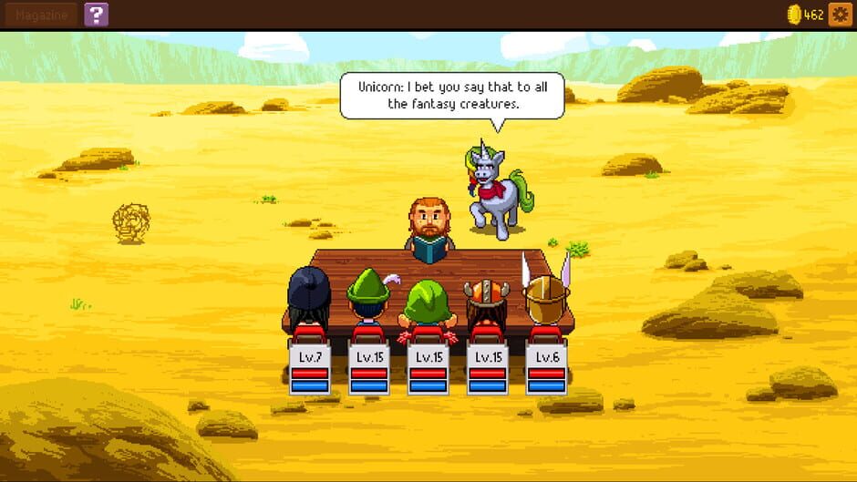 Capture de Knights of Pen and Paper II