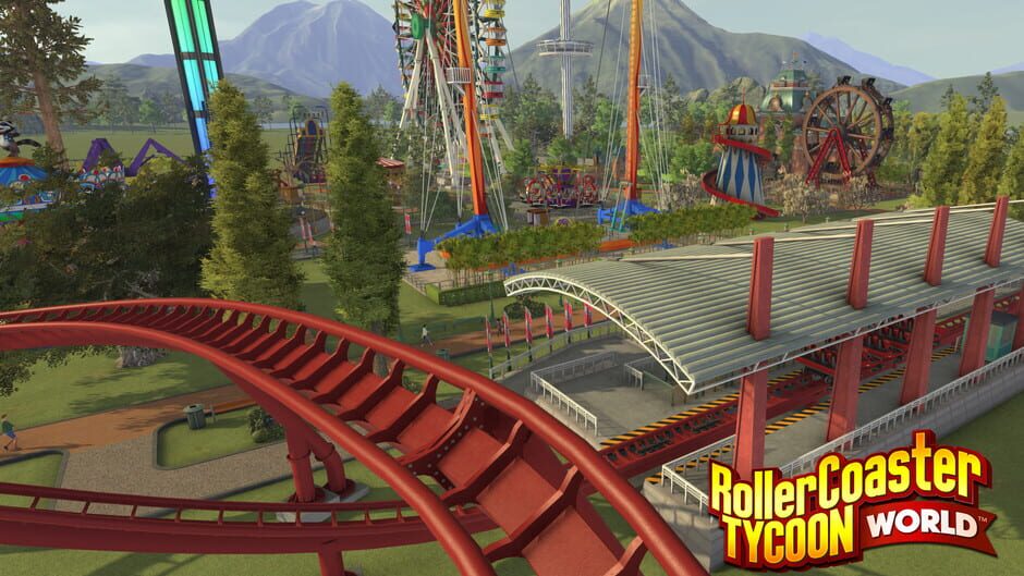 Capture de RollerCoaster Tycoon World